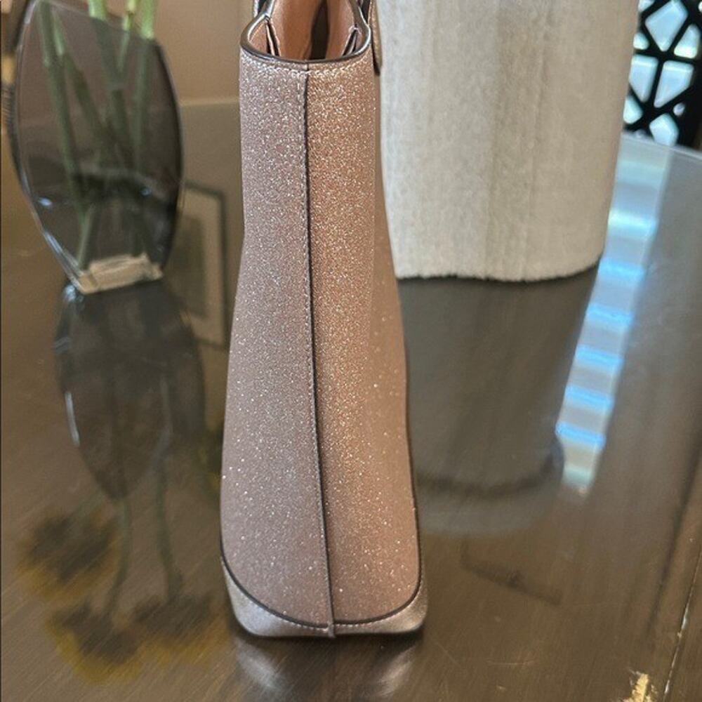 Kate Spade Sparkling pink Metallic Tote Bag excellent condition - Picture 6 of 14